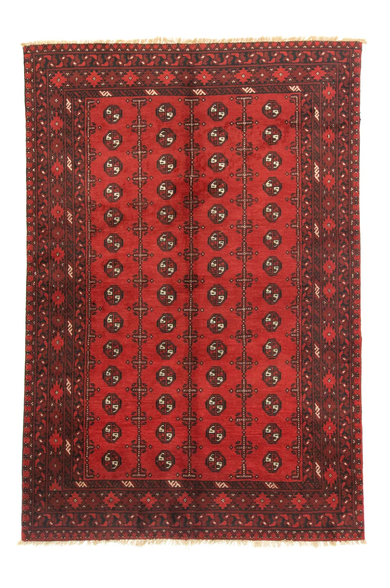 Afghan Teppich - Filpa 163 x 242 cm - rot
