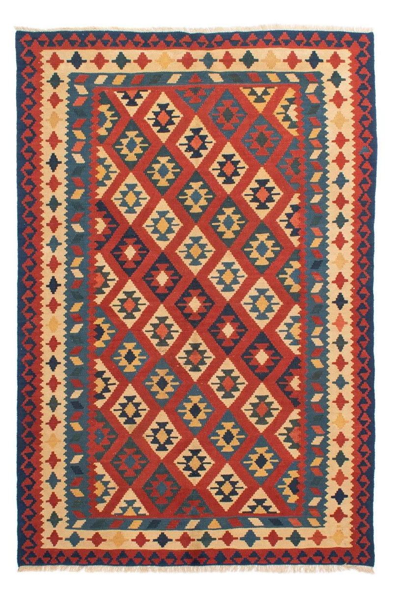 Kelim Teppich - Oriental 152 x 221 cm - mehrfarbig