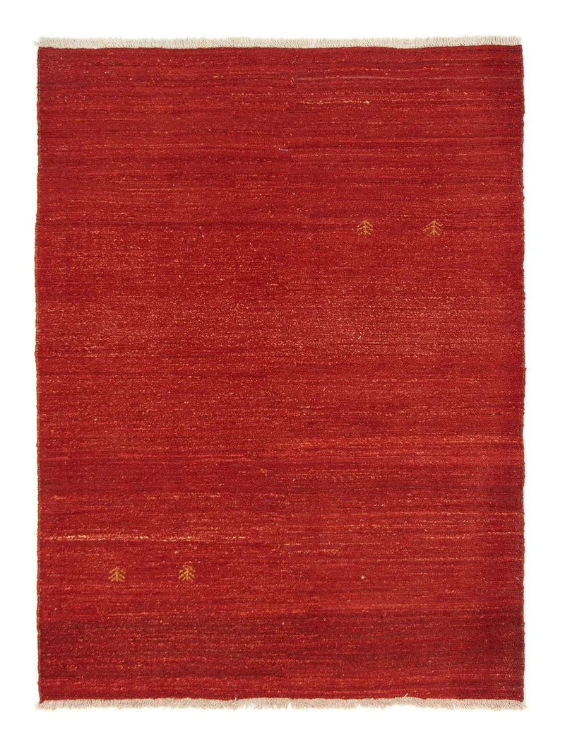 Gabbeh Teppich - Perser 123 x 168 cm - rot