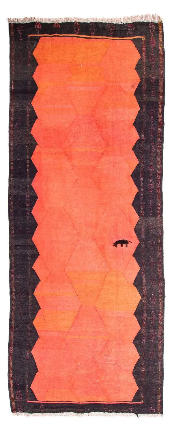 Kelim Teppich - Old 145 x 360 cm - mehrfarbig