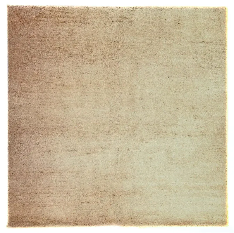 Gabbeh Teppich - Indus 170 x 170 cm - hellbeige