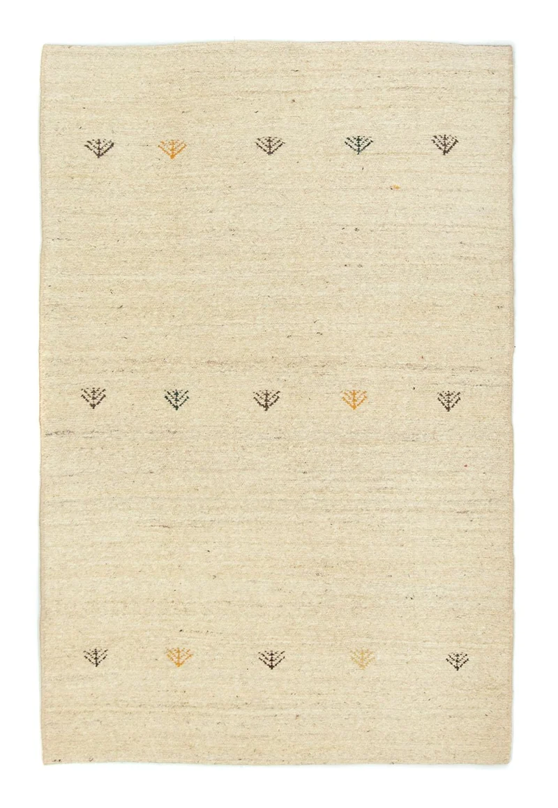 Gabbeh Teppich - Perser 117 x 173 cm - beige
