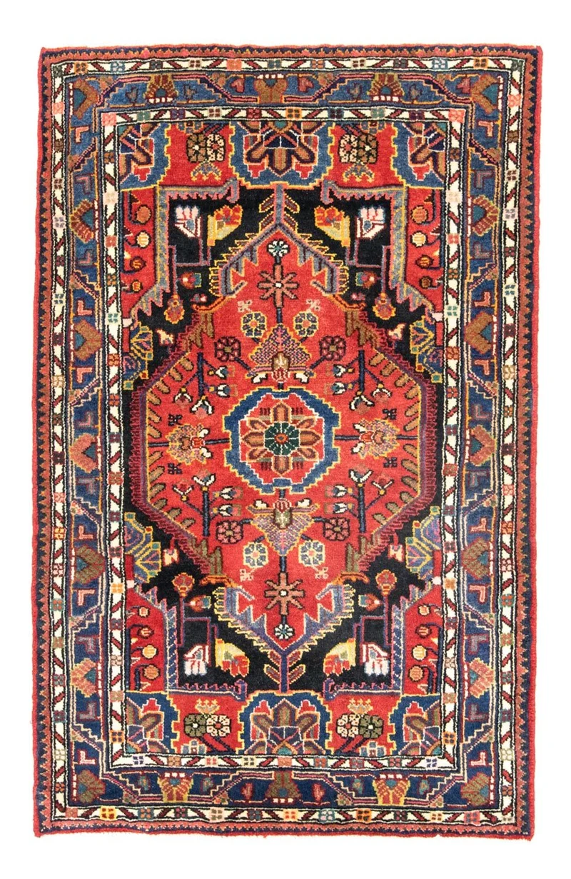 Perserteppich - Nomadic 100 x 150 cm - orange