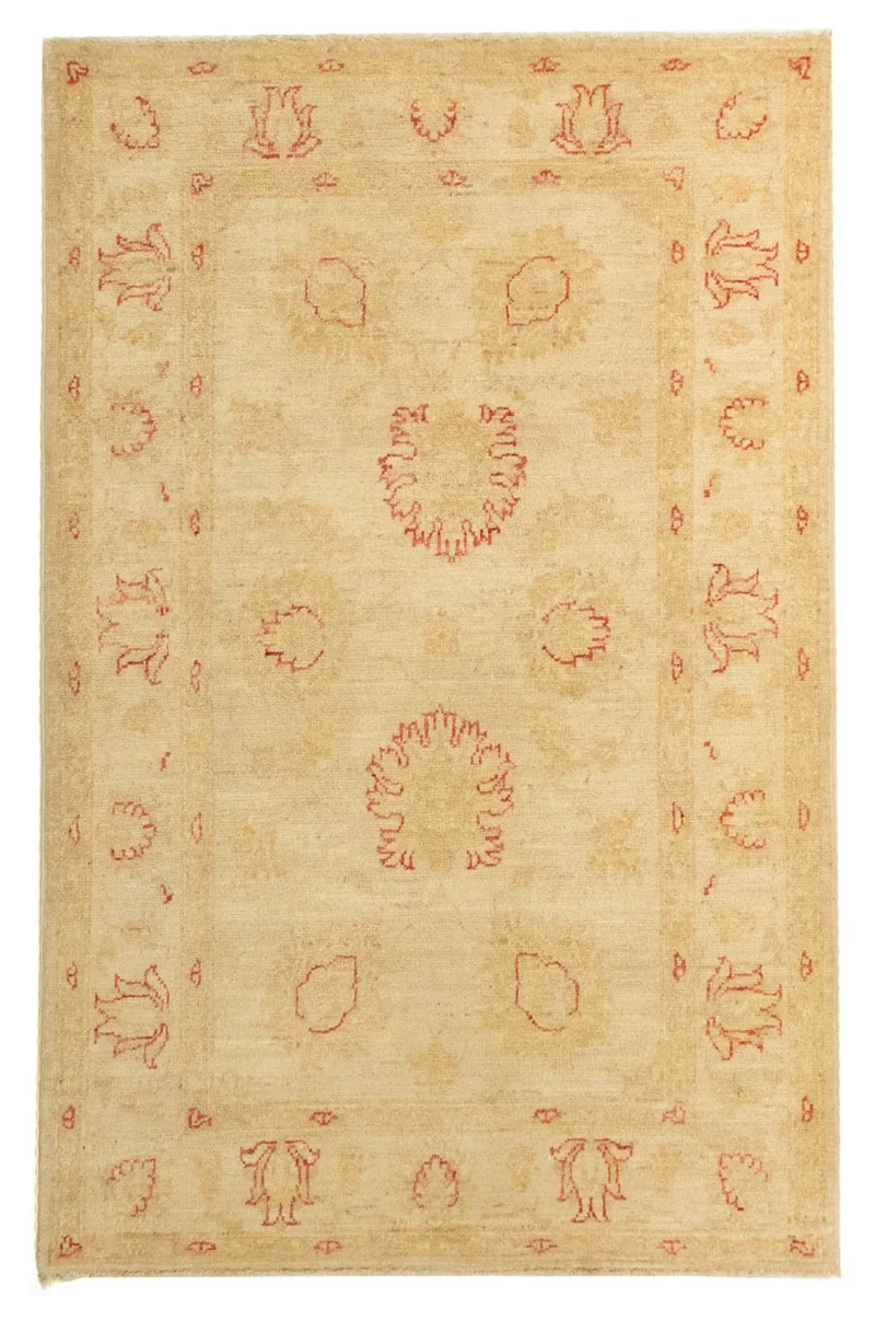 Ziegler Teppich 85 x 126 cm - beige