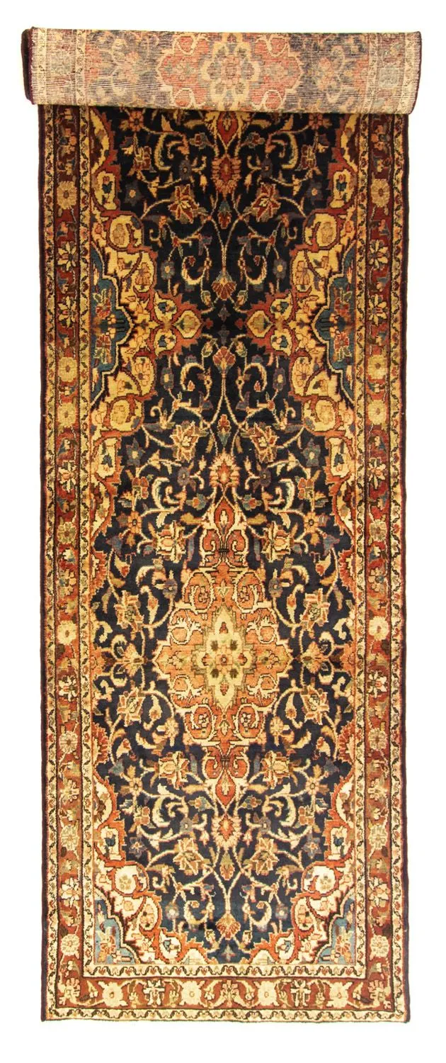 Perserteppich - Nomadic 110 x 428 cm - blau