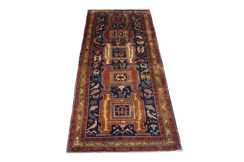 Perserteppich - Nomadic 124 x 182 cm - blau