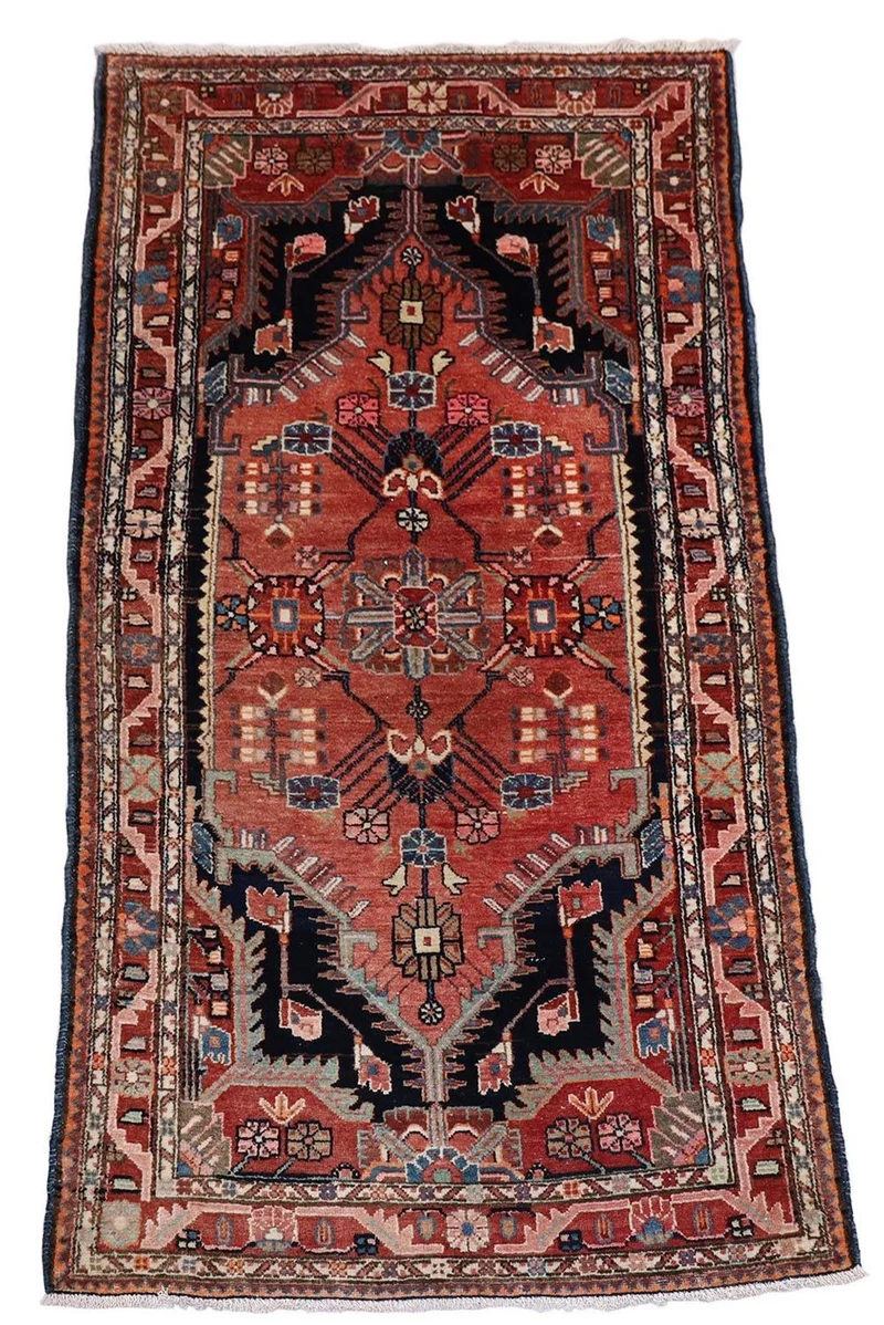 Perserteppich - Nomadic 116 x 206 cm - dunkelblau