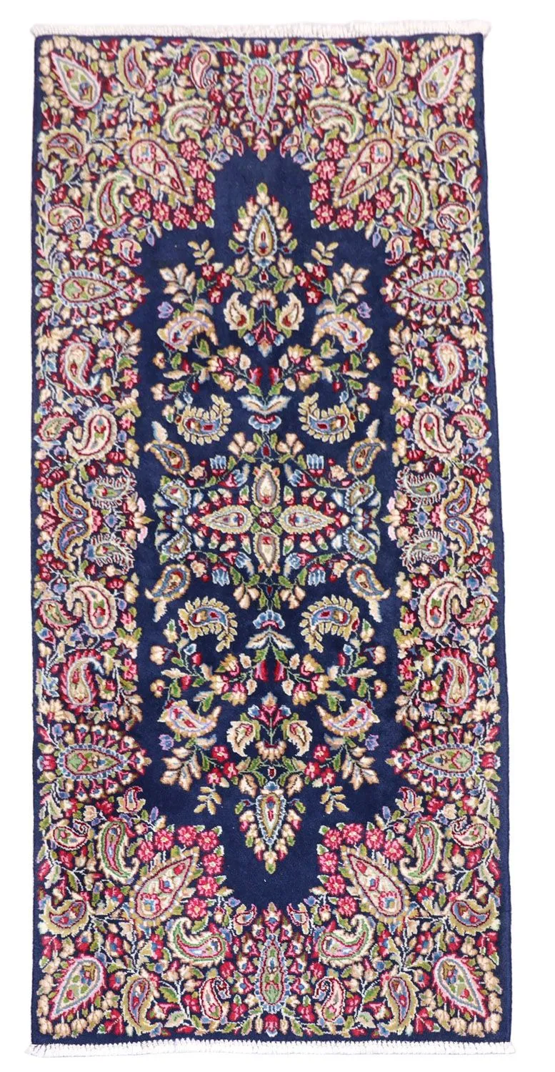 Perserteppich - Classic 89 x 186 cm - dunkelblau