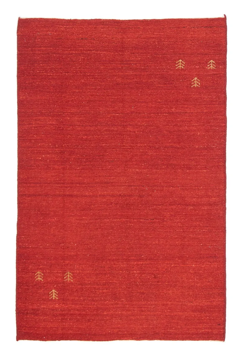 Gabbeh Teppich - Perser 112 x 177 cm - rot