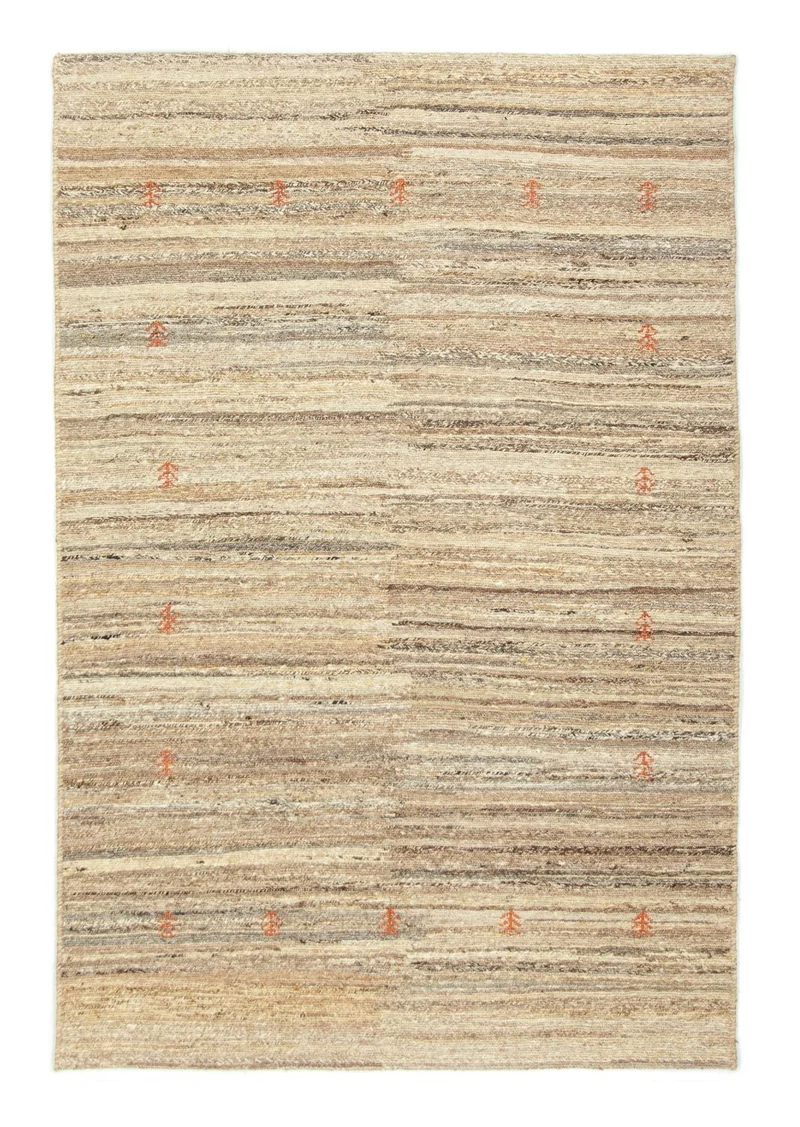 Gabbeh Teppich - Perser 114 x 173 cm - beige