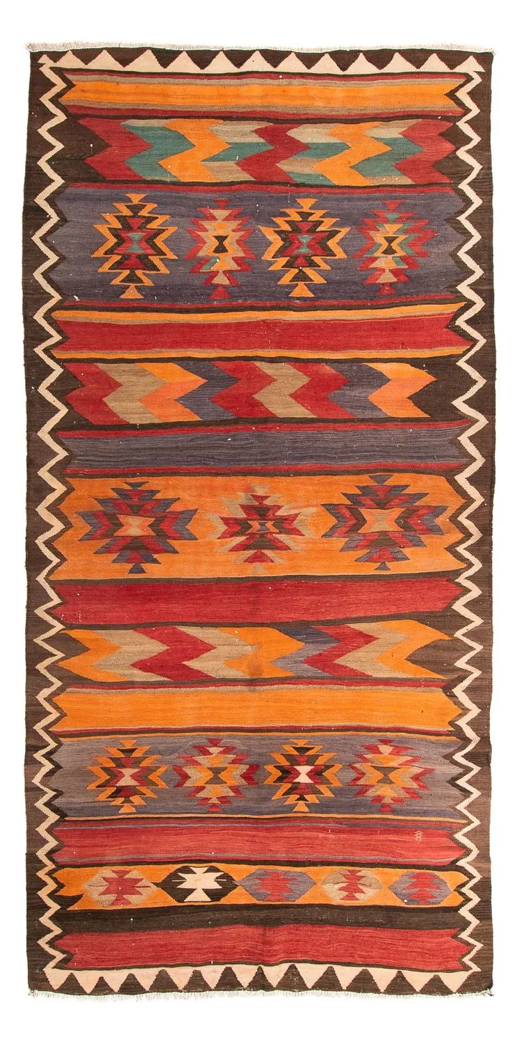 Kelim Teppich - Old 160 x 310 cm - mehrfarbig