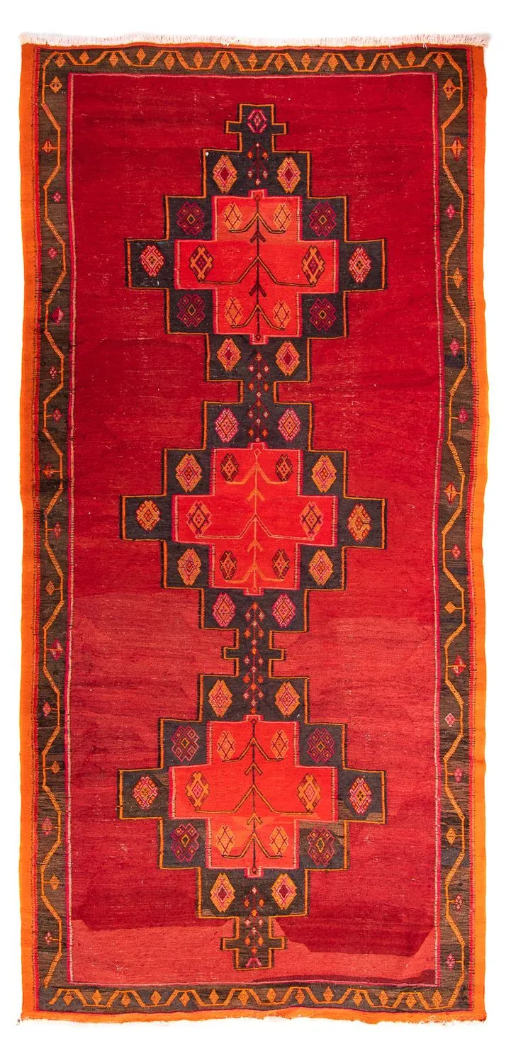 Kelim Teppich - Old 160 x 310 cm - mehrfarbig