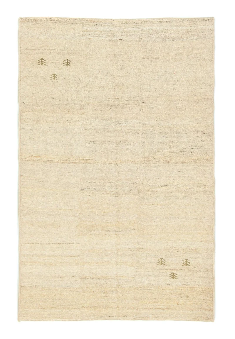 Gabbeh Teppich - Perser 112 x 174 cm - beige