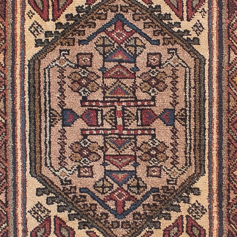 Perserteppich - Nomadic 67 x 291 cm - braun