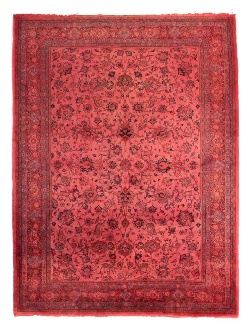 Orientteppich 244 x 349 cm - hellrot