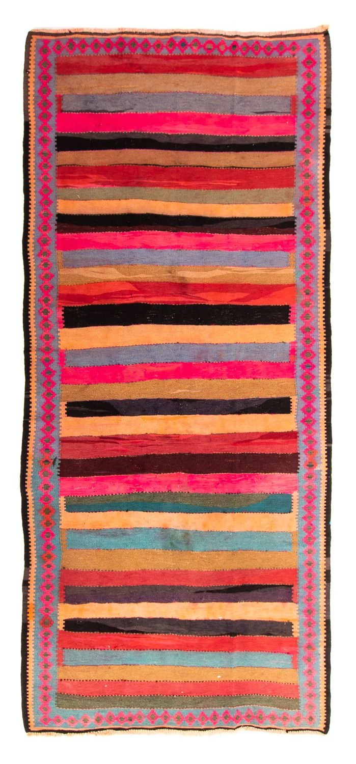 Kelim Teppich - Old 140 x 340 cm - mehrfarbig