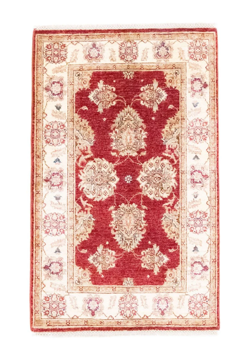Ziegler Teppich 82 x 132 cm - rot
