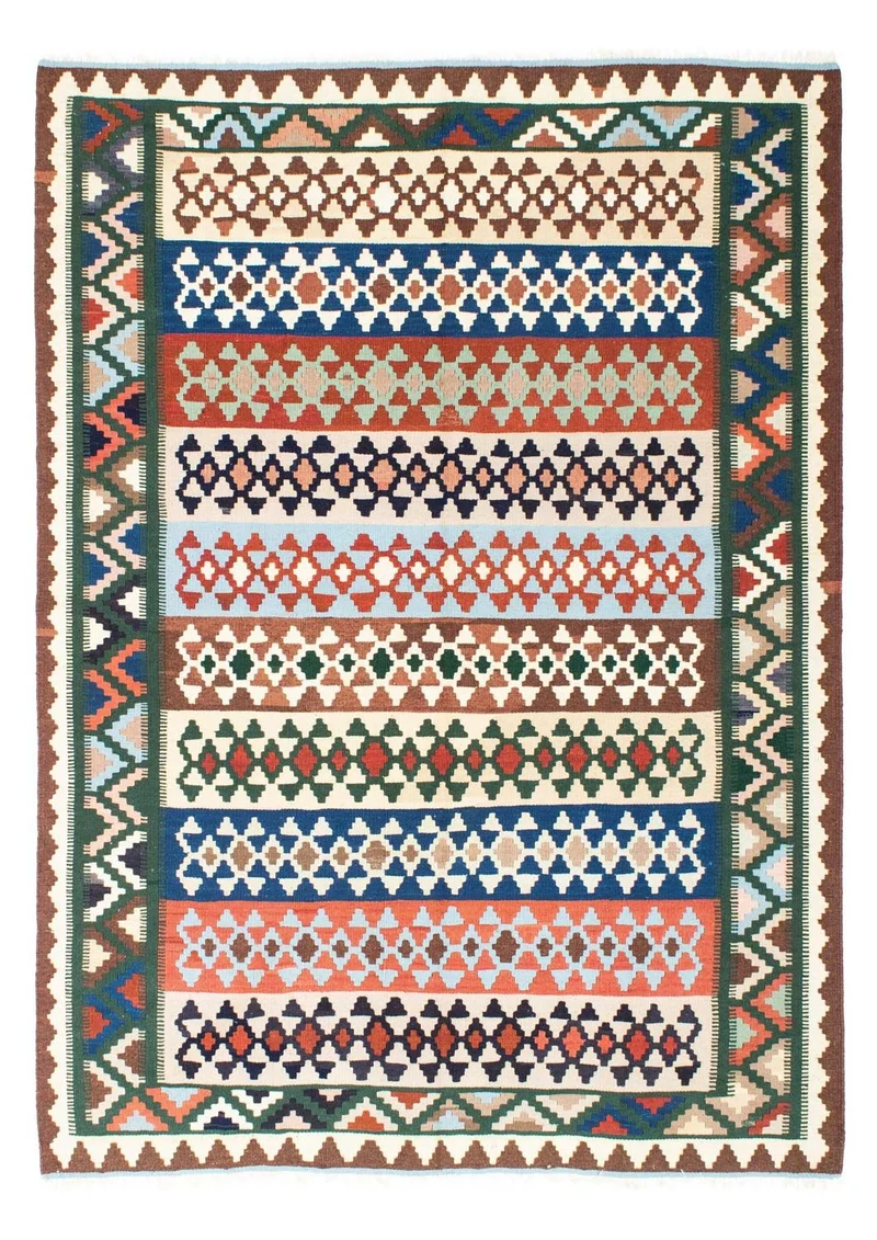 Kelim Teppich - Oriental 150 x 203 cm - beige