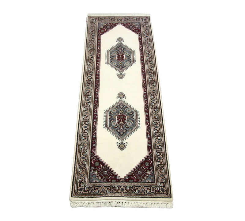 Orientteppich 76 x 247 cm - beige