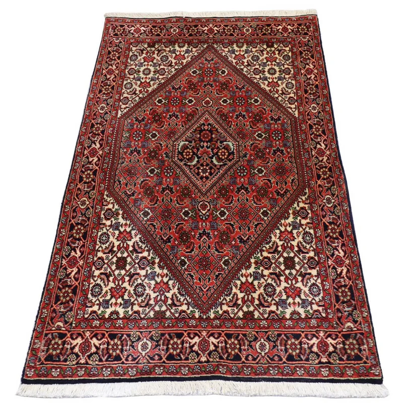 Perserteppich - Bidjar 76 x 141 cm - rot