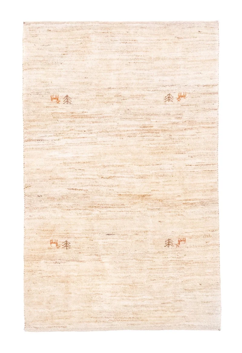 Gabbeh Teppich - Perser 100 x 155 cm - beige