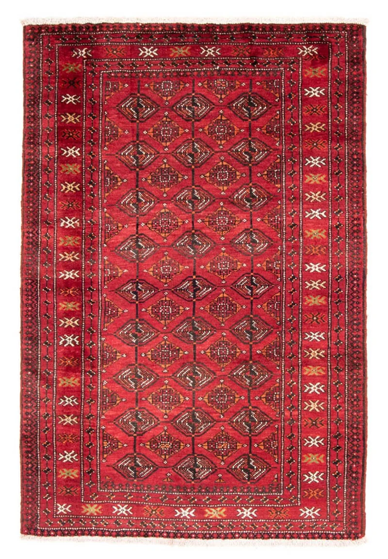 Belutsch Teppich 136 x 203 cm - rot