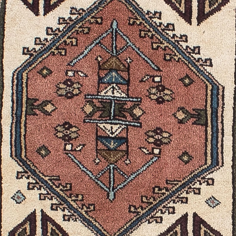 Perserteppich - Nomadic 67 x 275 cm - beige