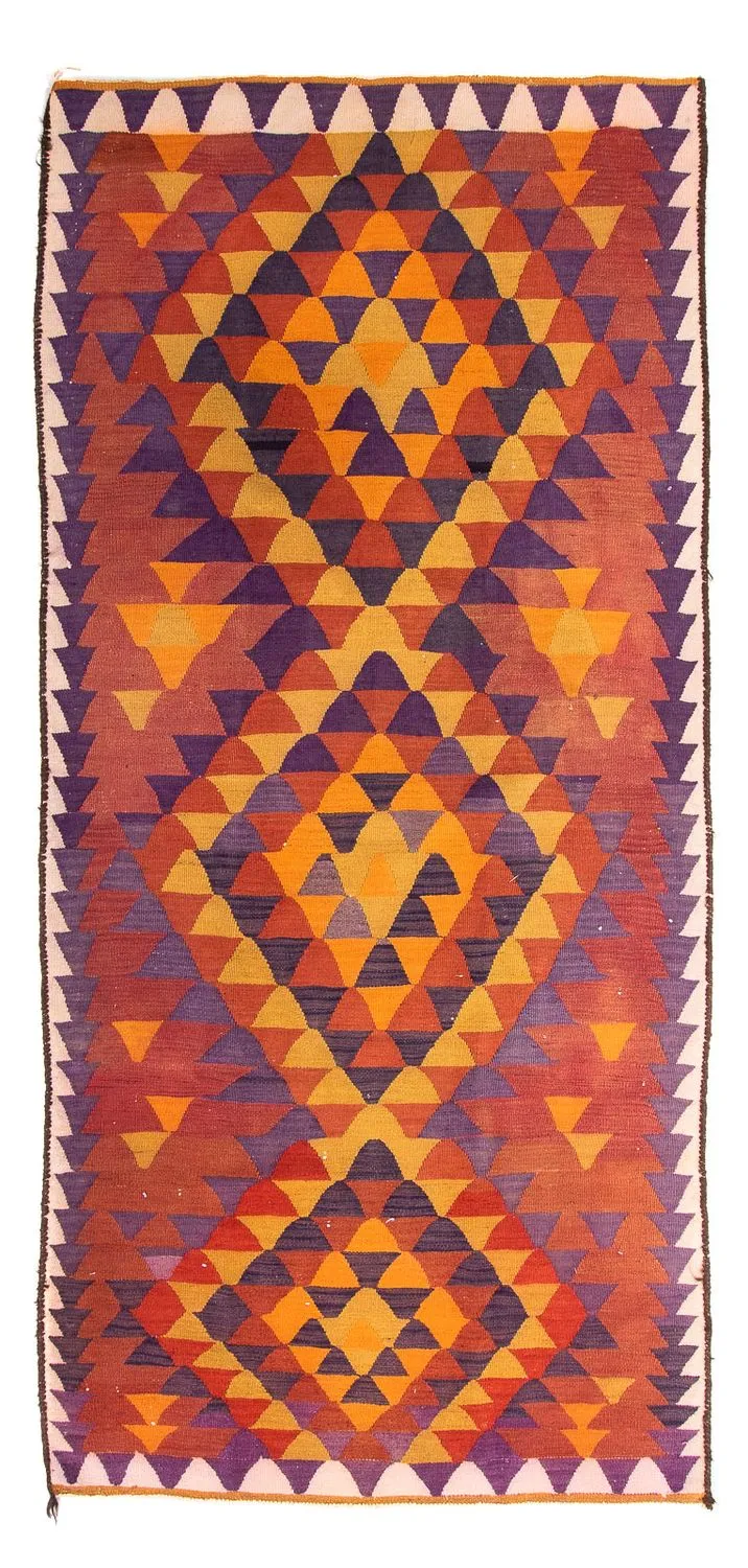 Kelim Teppich - Old 150 x 310 cm - mehrfarbig