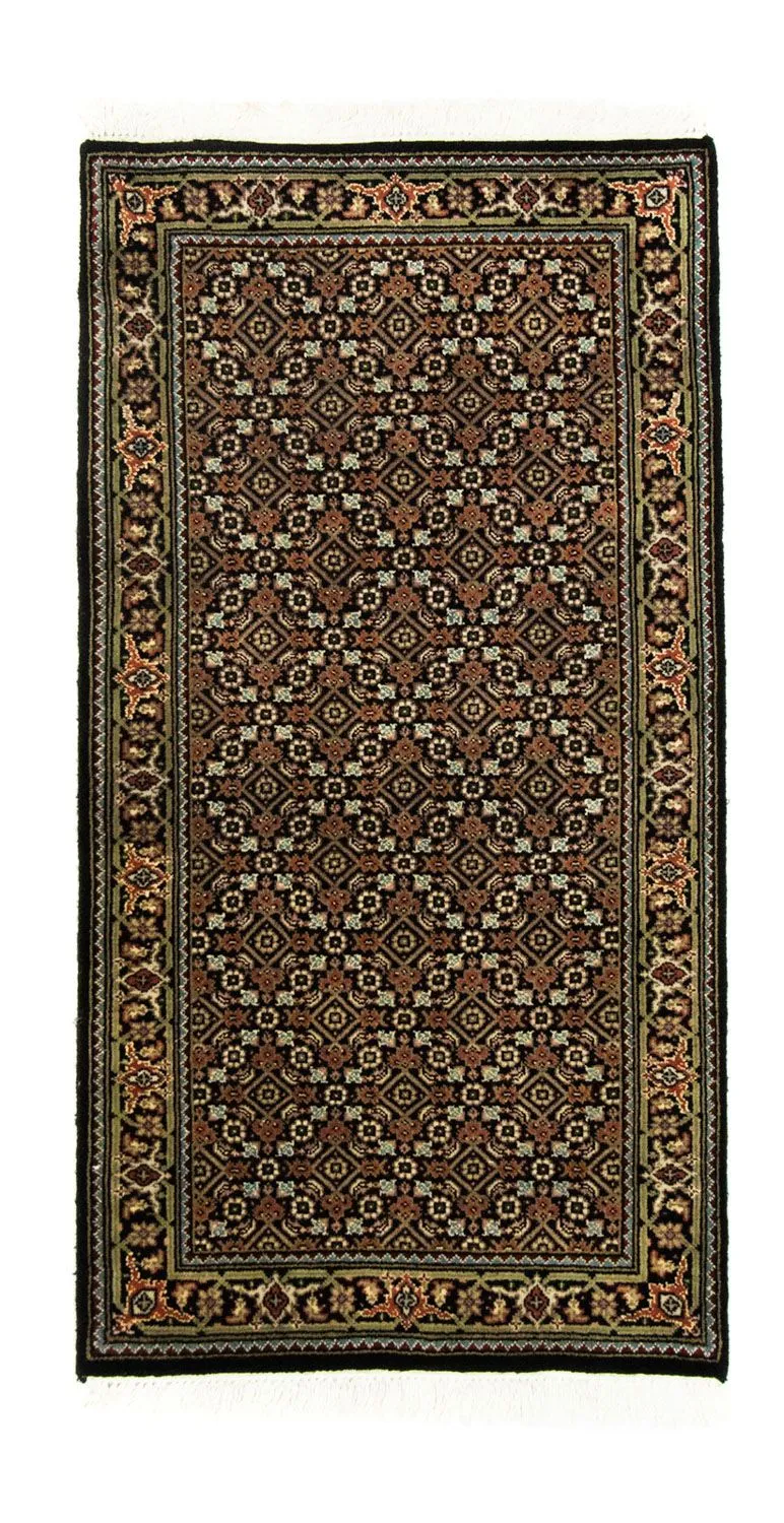 Orientteppich - Bidjar - Indus 69 x 135 cm - schwarz