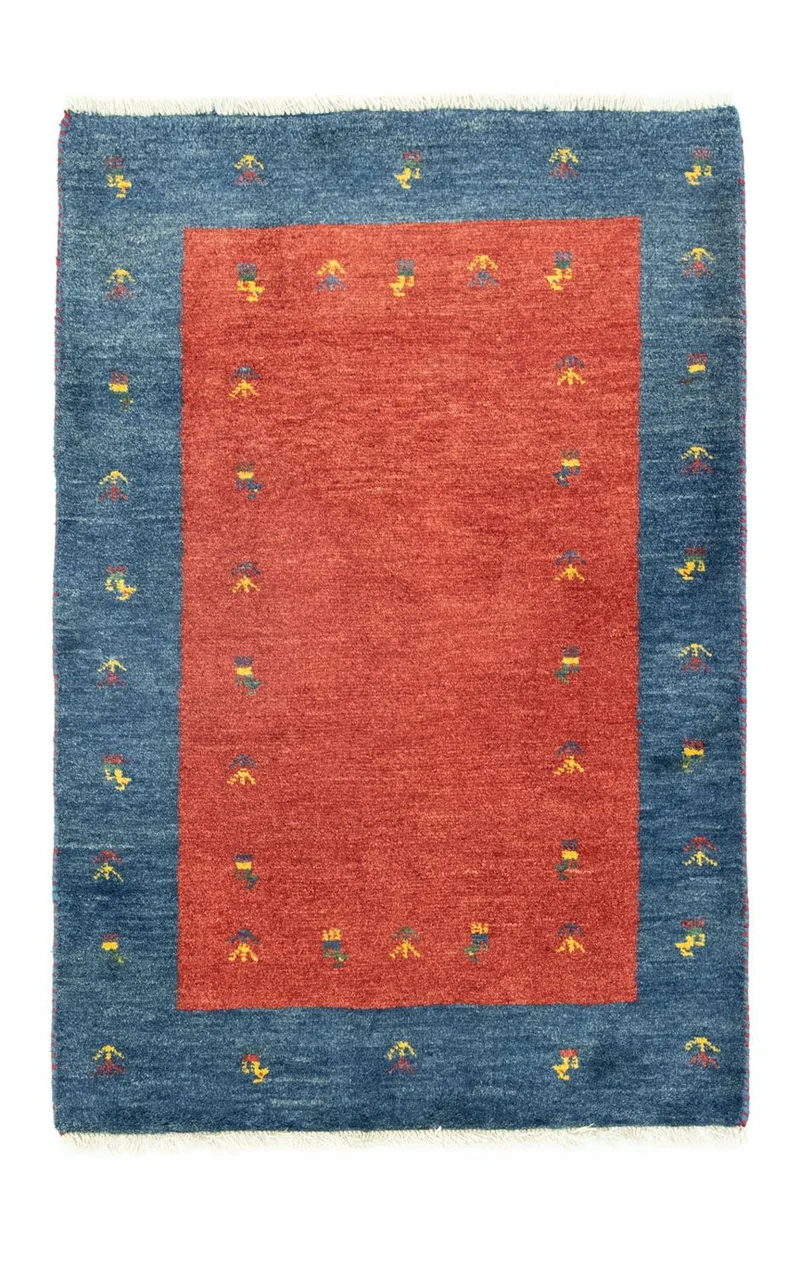 Gabbeh Teppich - Kaschkuli Perser 84 x 125 cm - rost
