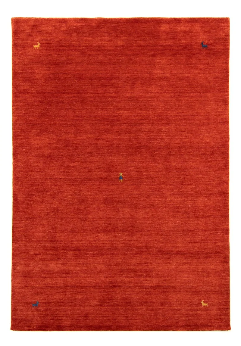 Gabbeh Teppich - Indus 250 x 300 cm - rot
