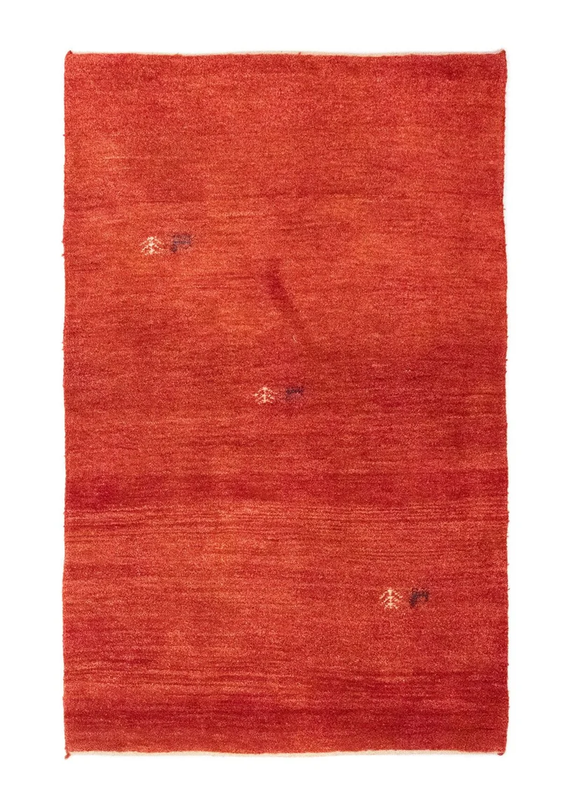 Gabbeh Teppich - Perser 96 x 154 cm - rot