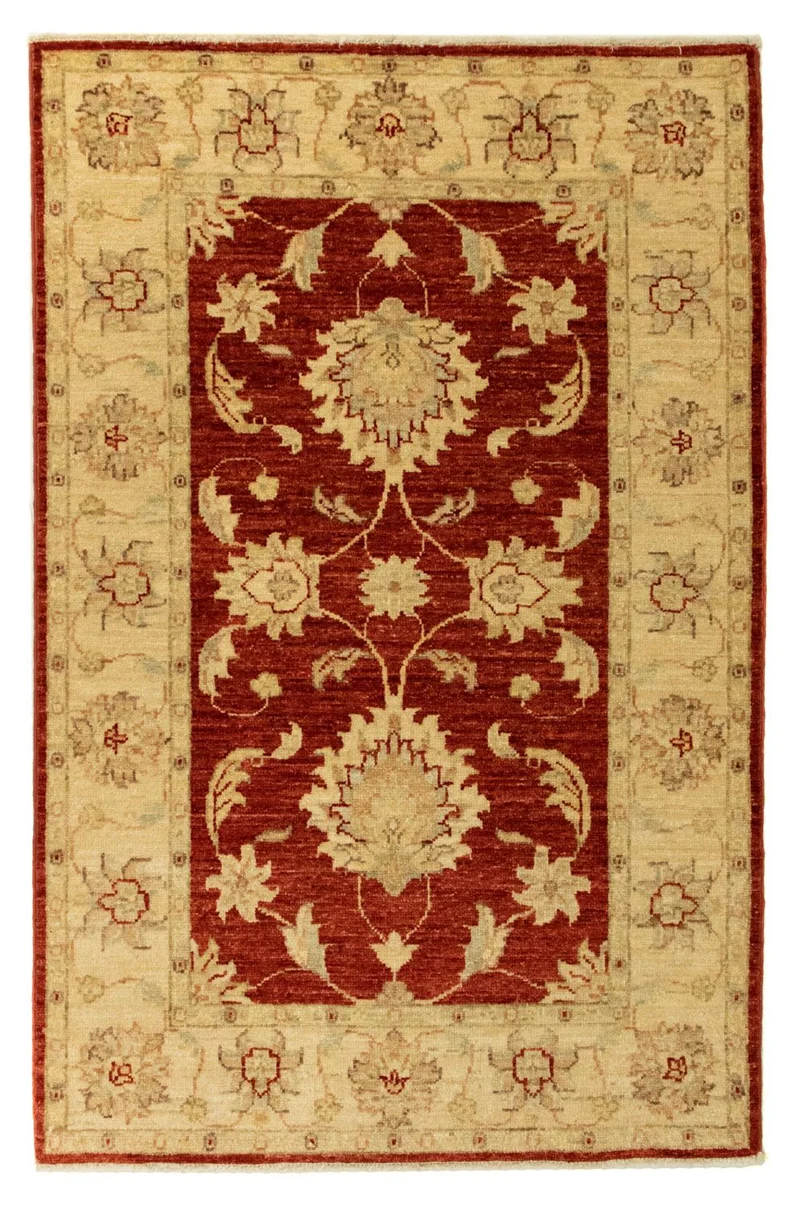 Ziegler Teppich 79 x 119 cm - rot