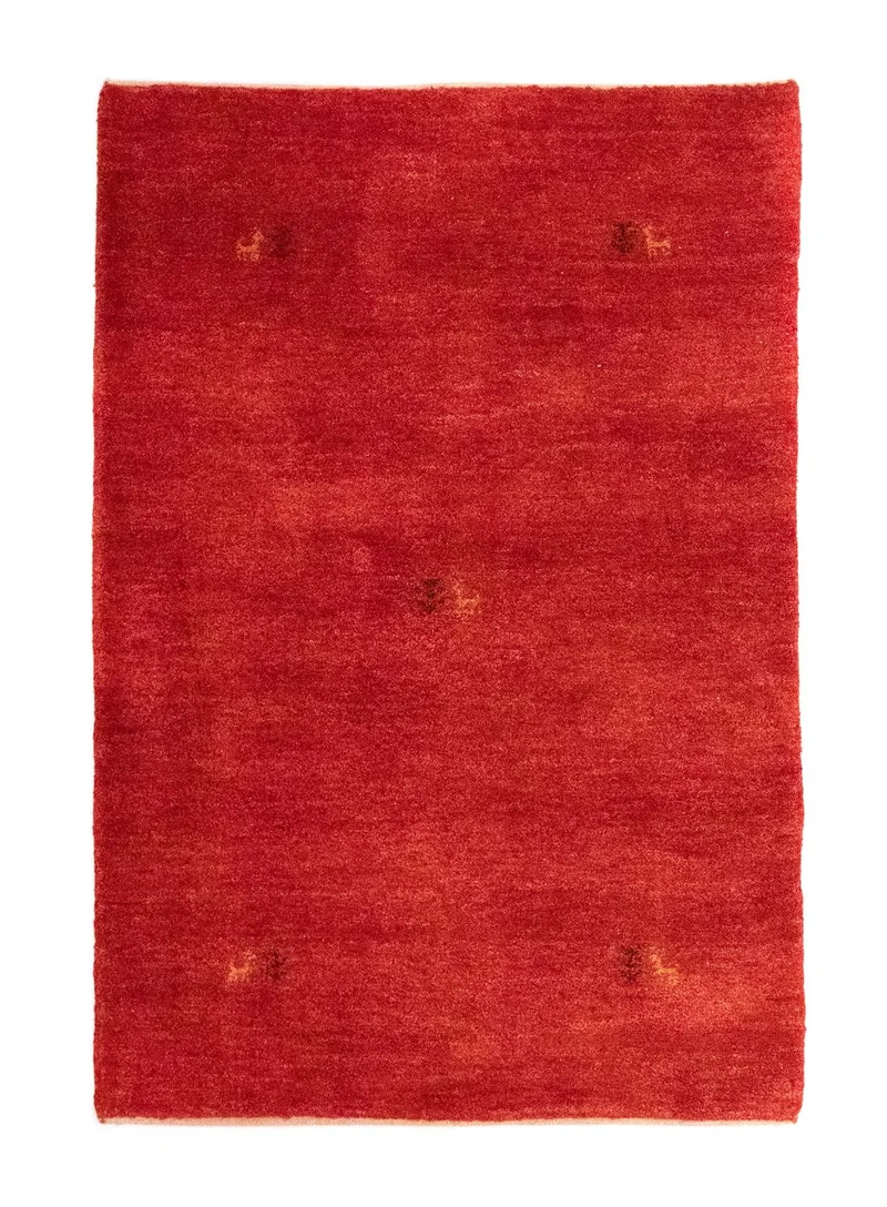 Gabbeh Teppich - Perser 99 x 147 cm - rot