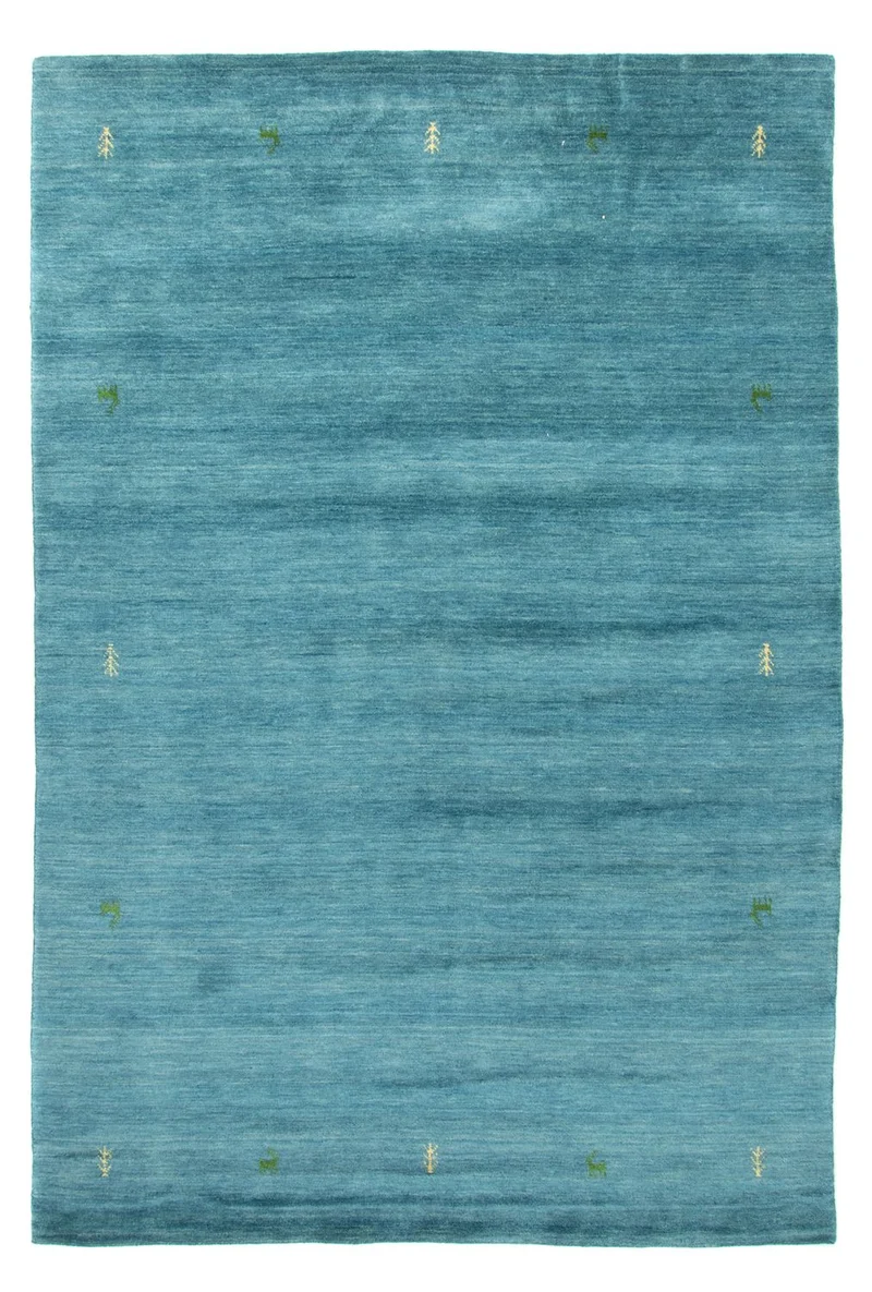 Gabbeh Teppich - Softy 202 x 299 cm - hellblau