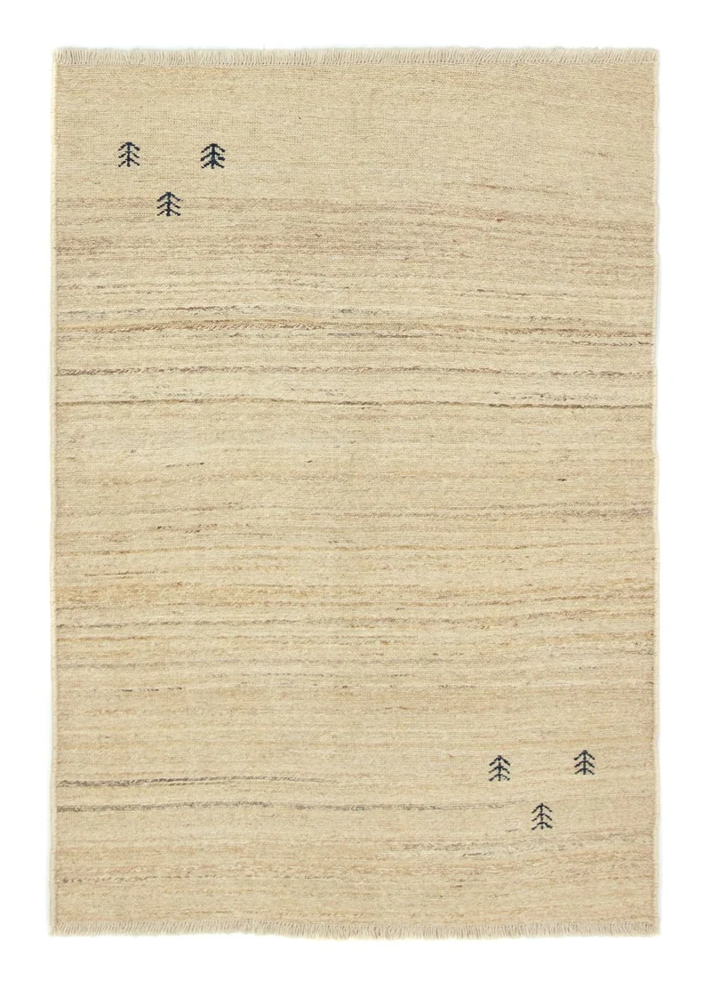 Gabbeh Teppich - Perser 110 x 157 cm - beige