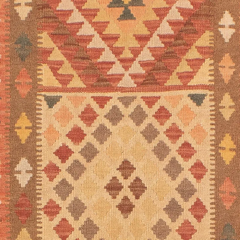 Kelim Teppich - Splash 91 x 407 cm - hellrot