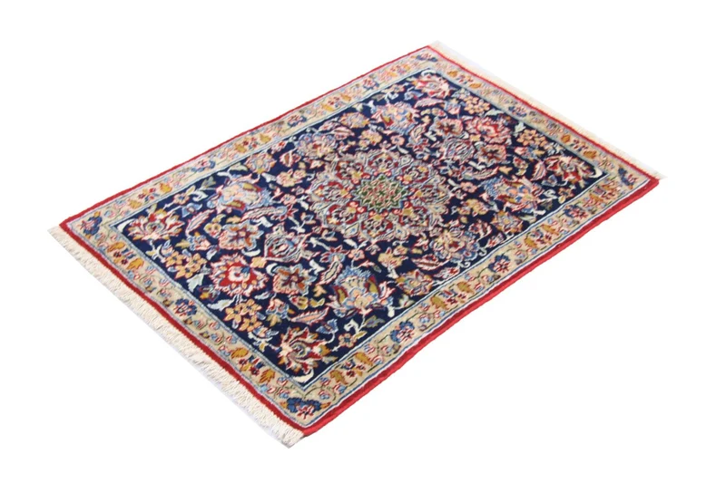 Perserteppich - Isfahan - Premium 67 x 91 cm - blau