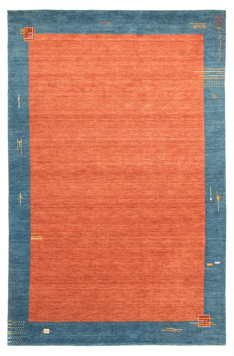 Gabbeh Teppich - Indus 250 x 300 cm - rot