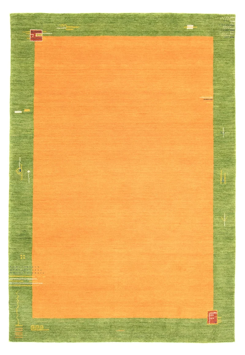 Gabbeh Teppich - Indus 250 x 300 cm - orange