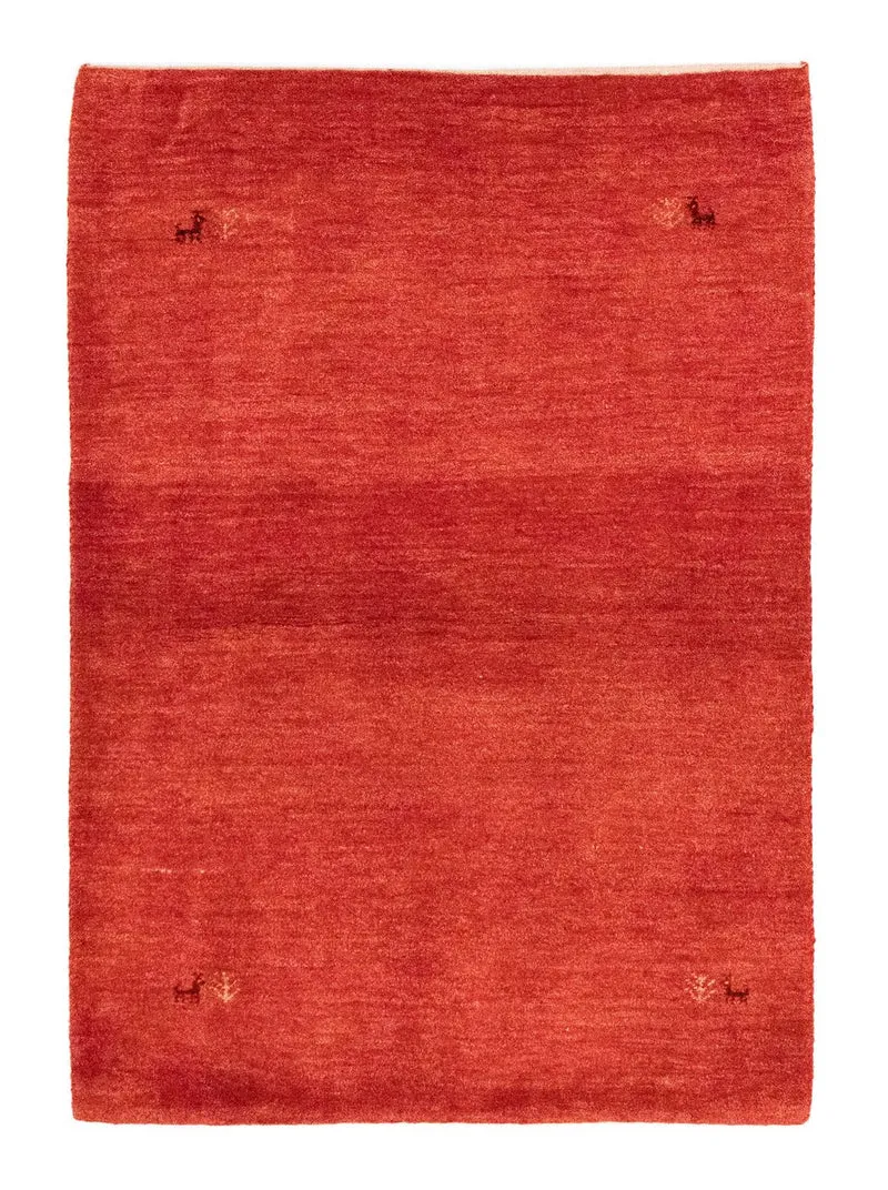 Gabbeh Teppich - Perser 100 x 143 cm - rot