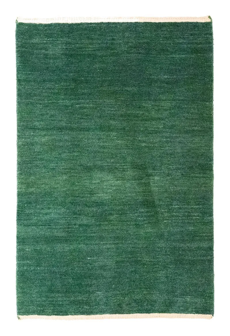 Gabbeh Teppich - Perser 98 x 146 cm - grün