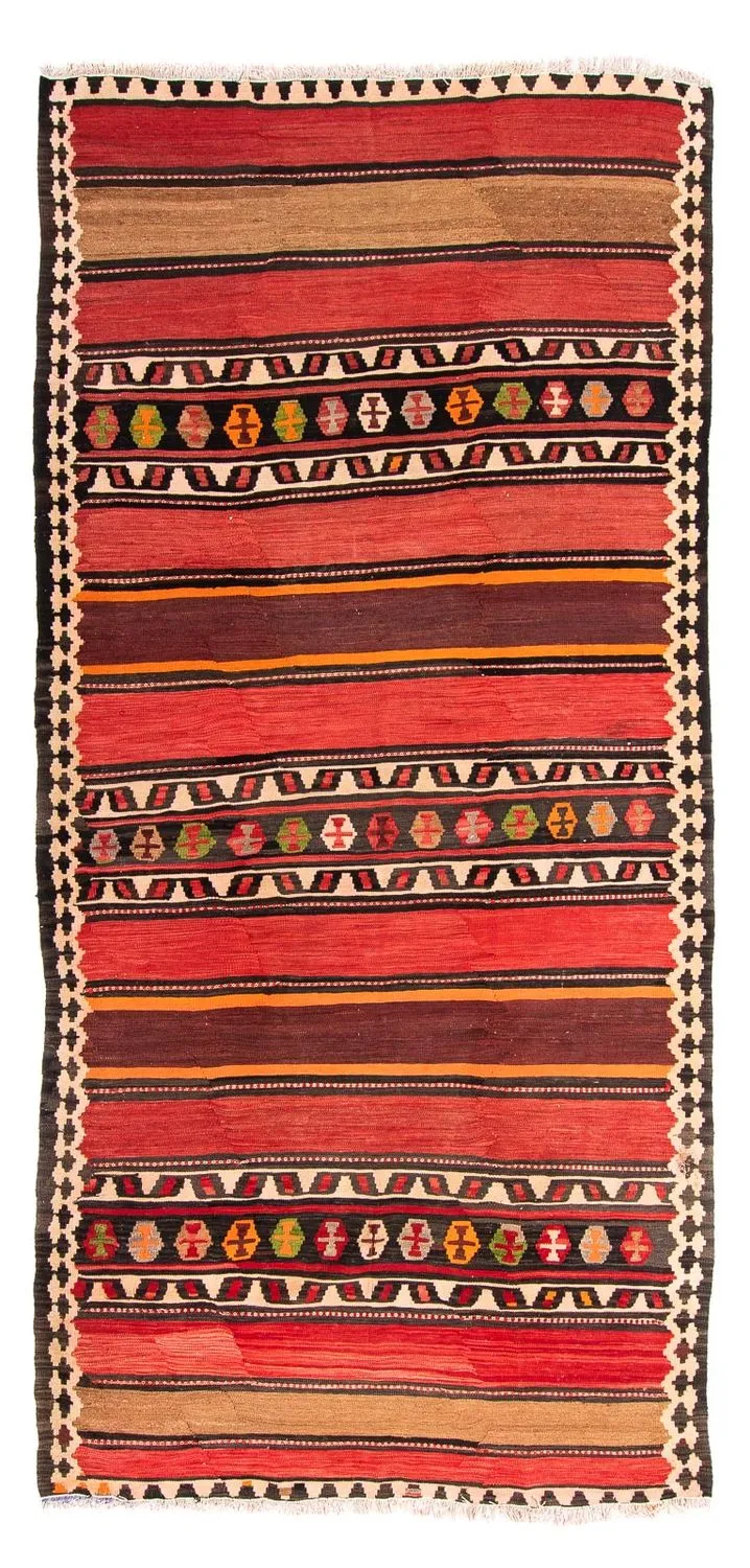 Kelim Teppich - Old 145 x 300 cm - mehrfarbig