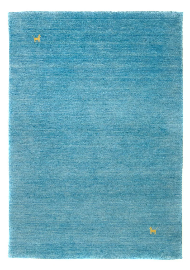 Gabbeh Teppich - Indus 250 x 300 cm - hellblau