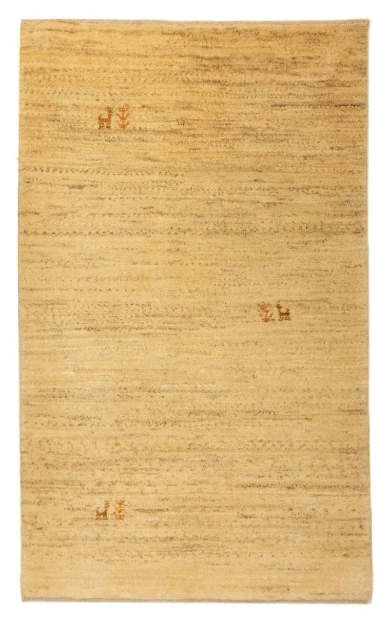 Gabbeh Teppich - Perser 82 x 129 cm - beige