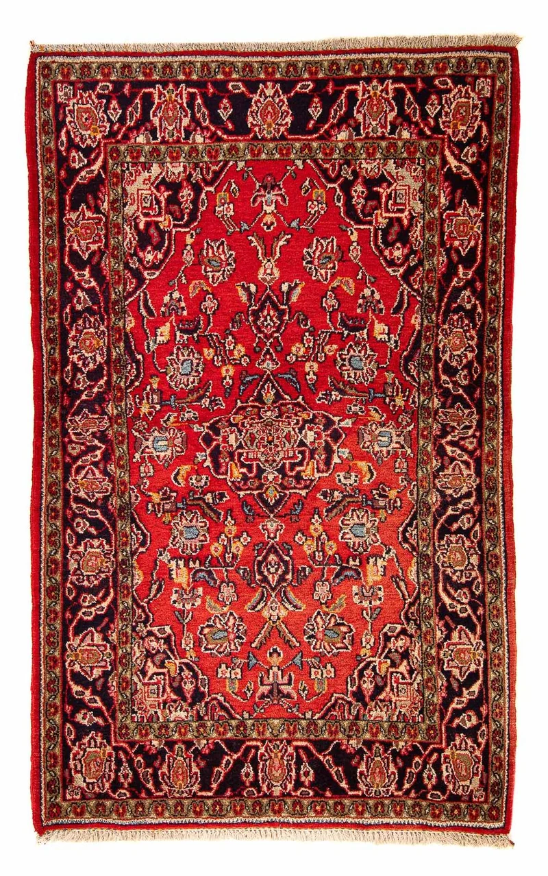 Perserteppich - Keshan 125 x 205 cm - rot