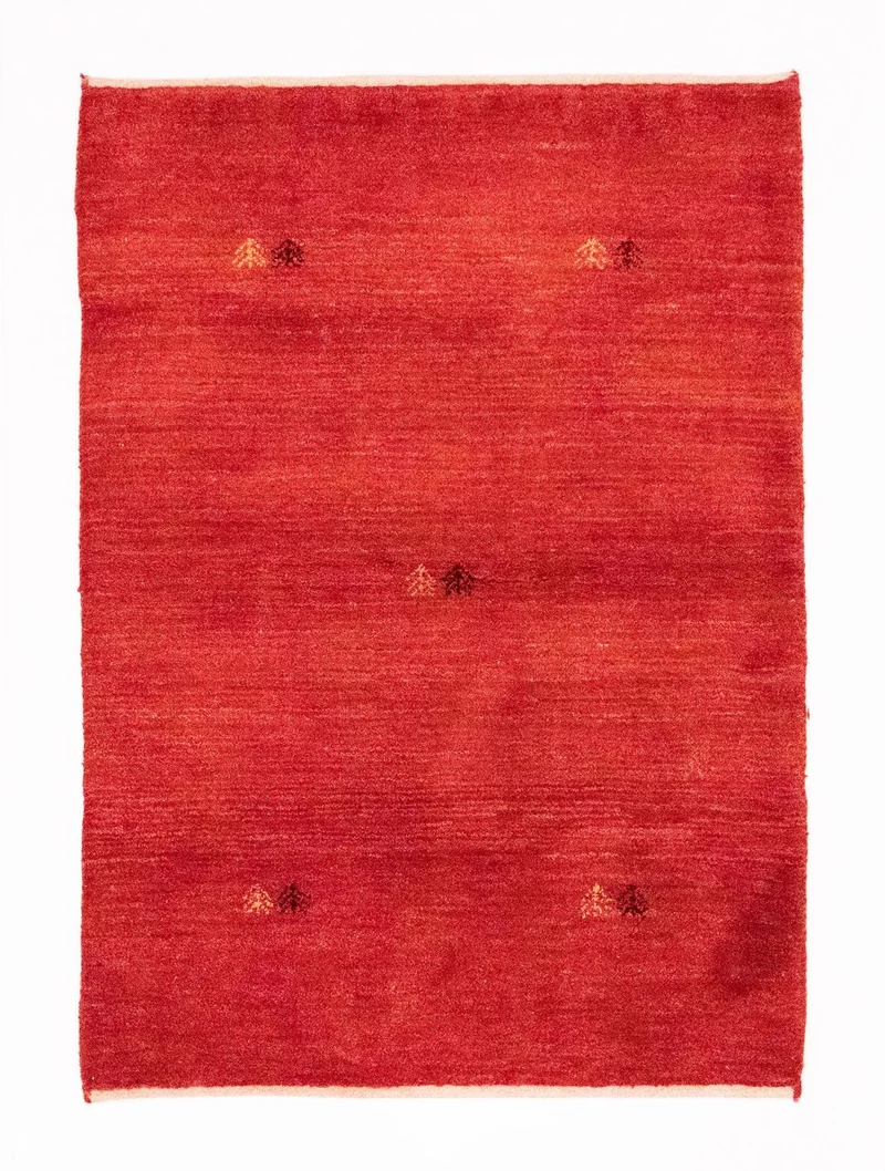Gabbeh Teppich - Perser 100 x 140 cm - rot