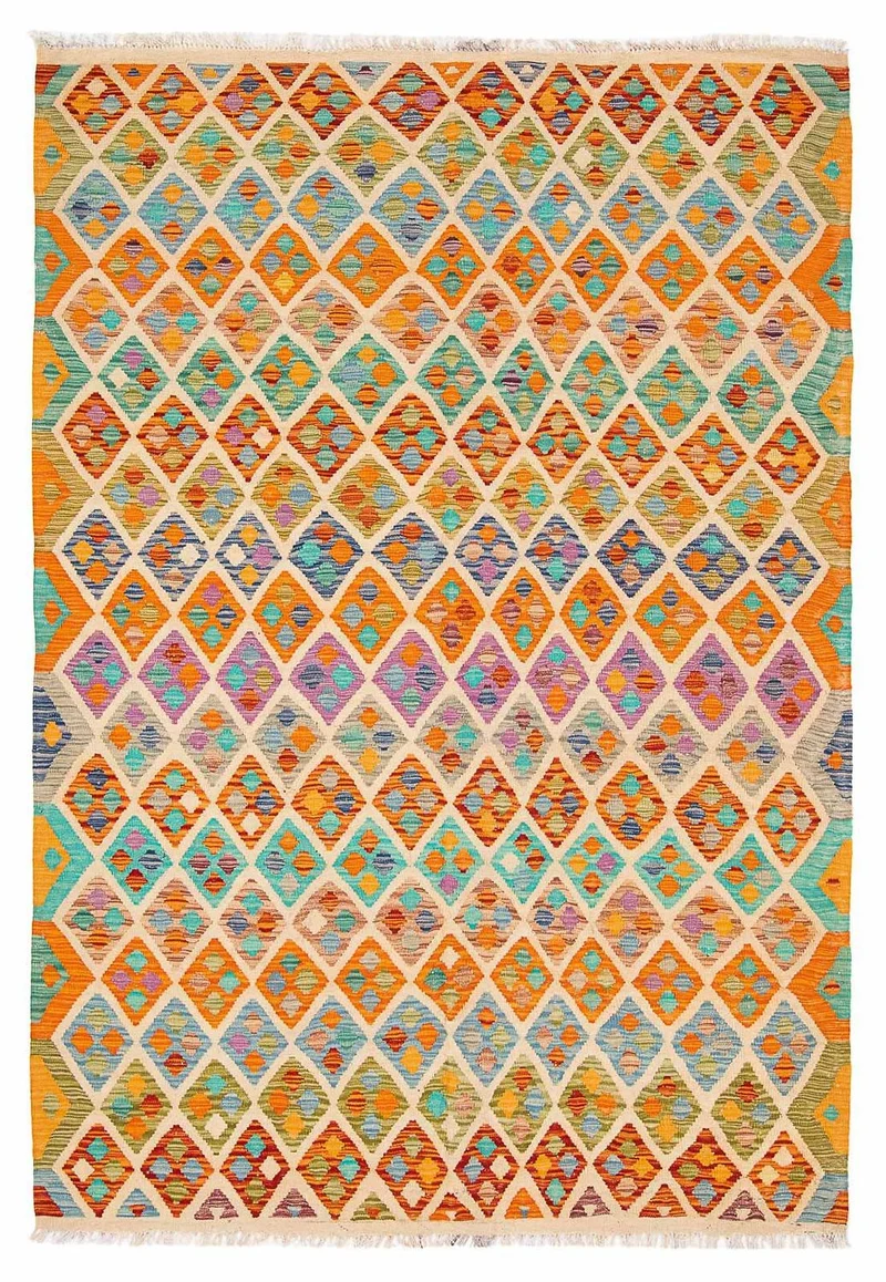 Kelim Teppich - Splash 180 x 250 cm - mehrfarbig
