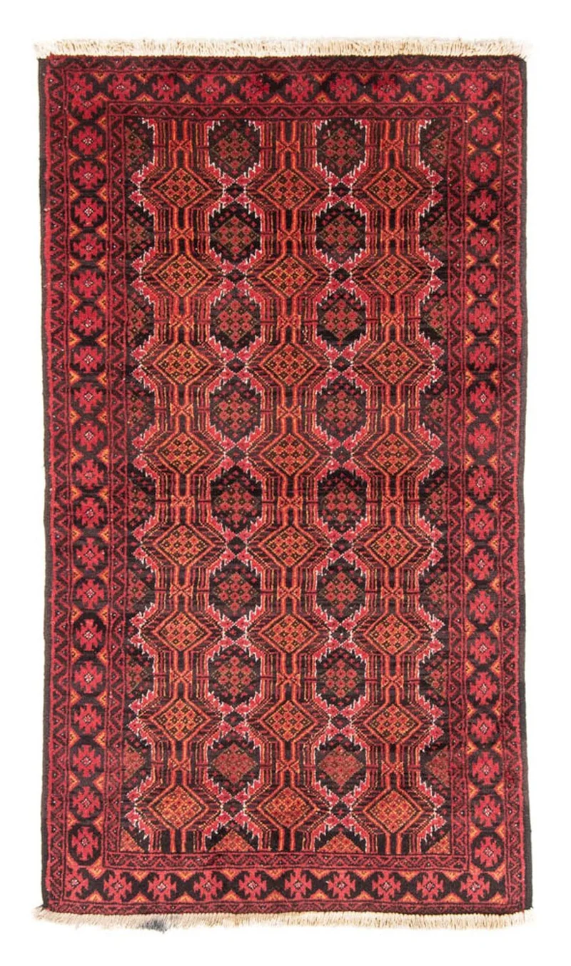 Belutsch Teppich 98 x 184 cm - mehrfarbig