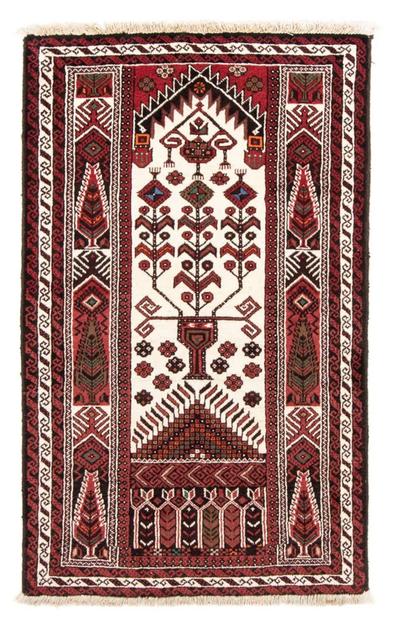 Belutsch Teppich 97 x 175 cm - beige